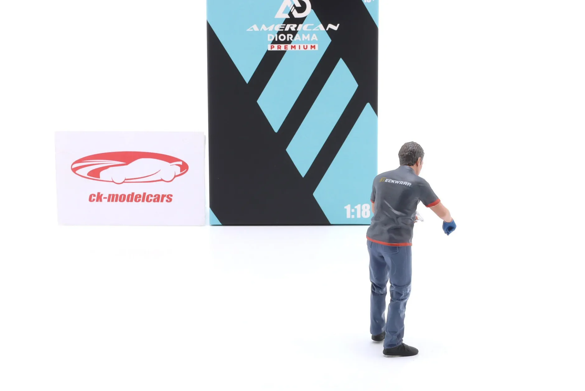 Darwainpro x teckwrap Figur 6 1:18 American Diorama