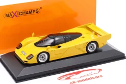 Dauer Porsche 962 GT Baujahr 1994 gelb 1:43 Minichamps
