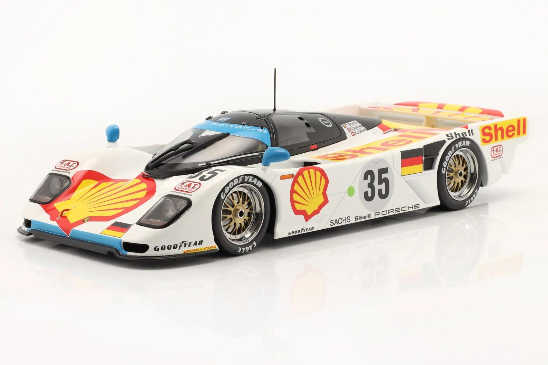 Dauer Porsche 962 #35 3rd 24h LeMans 1994 Stuck, Sullivan, Boutsen 1:18 Werk83
