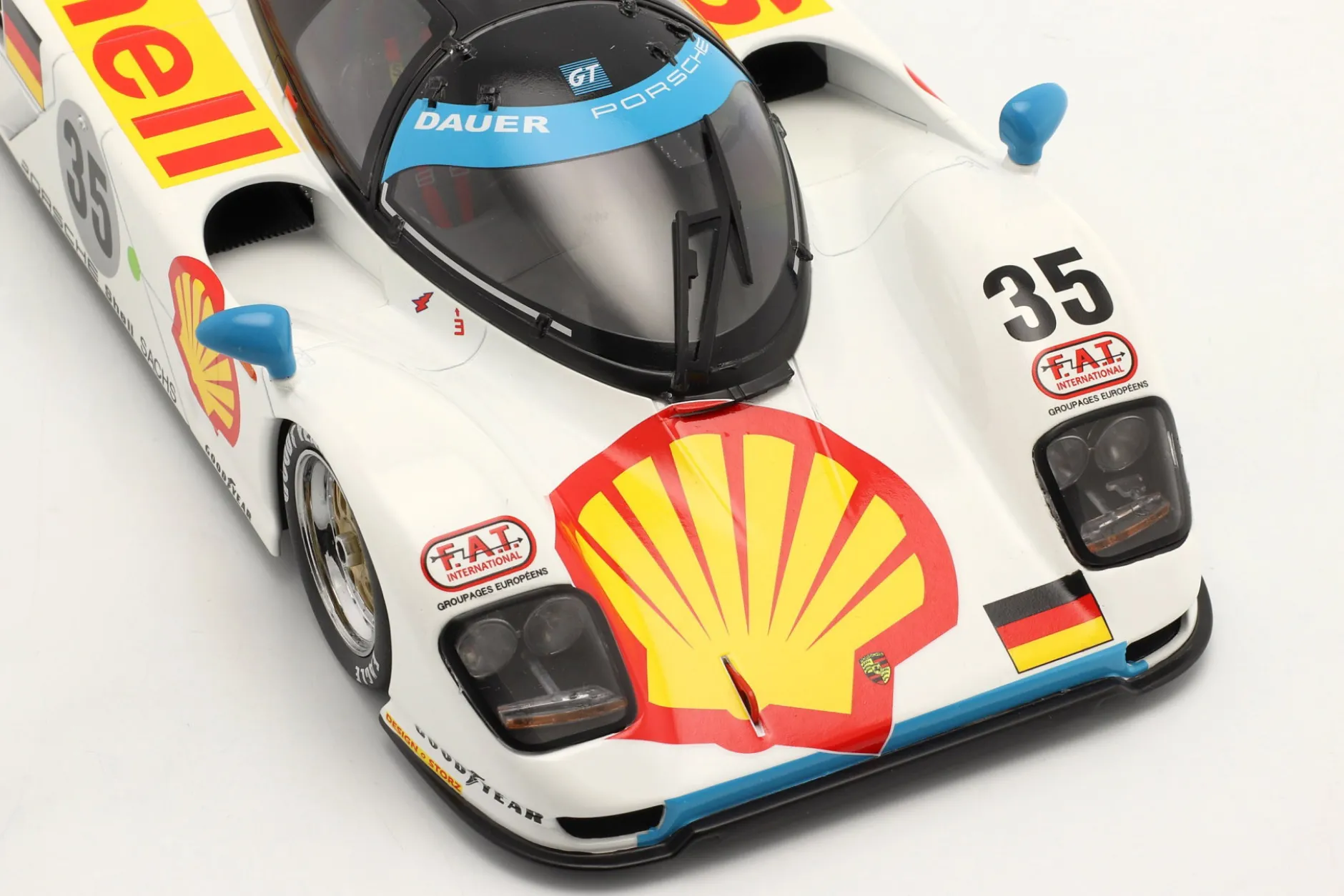 Dauer Porsche 962 #35 3rd 24h LeMans 1994 Stuck, Sullivan, Boutsen 1:18 Werk83