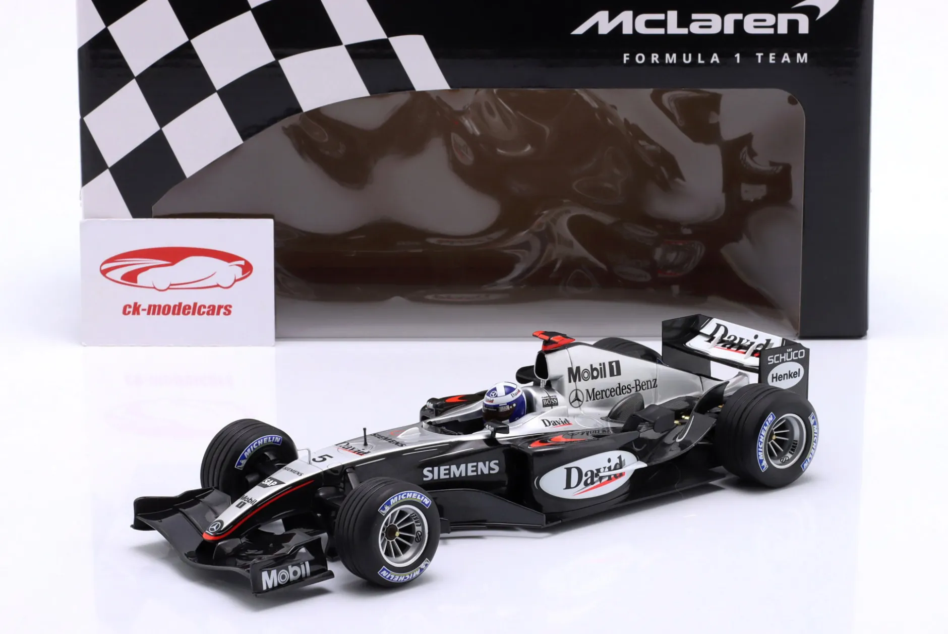 David Coulthard McLaren MP4/19 #5 Formel 1 2004 1:18 Minichamps