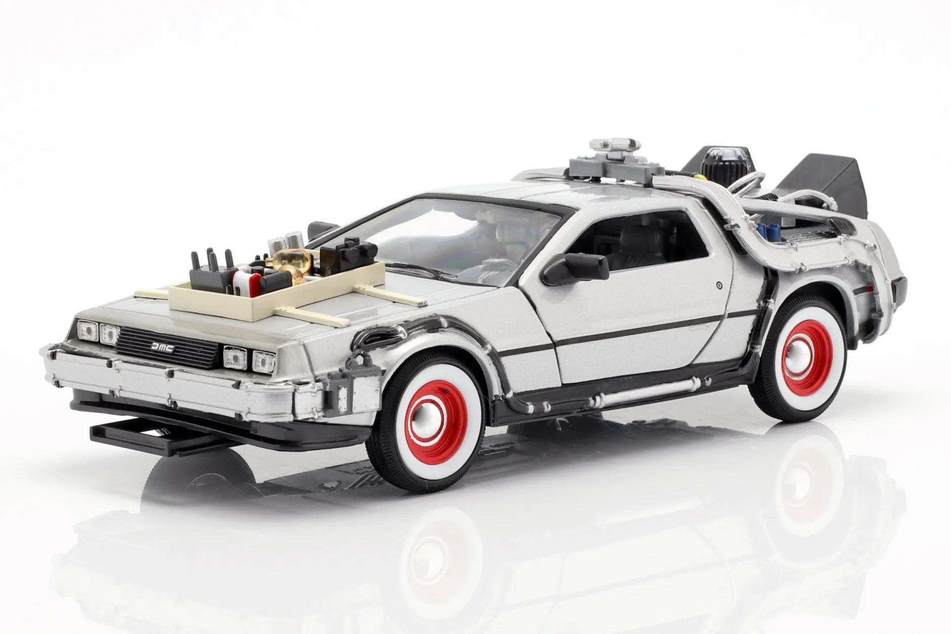 DeLorean Time Machine Back to the Future III 1:24 Welly