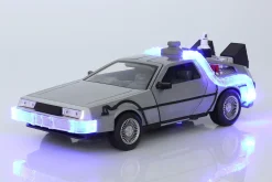 DeLorean Time Machine Flying Wheel Version Back to the Future II (1989) silber 1:24 Jada Toys