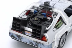 DeLorean Time Machine Frost Edition Back to the Future silbergrau 1:24 Jada Toys