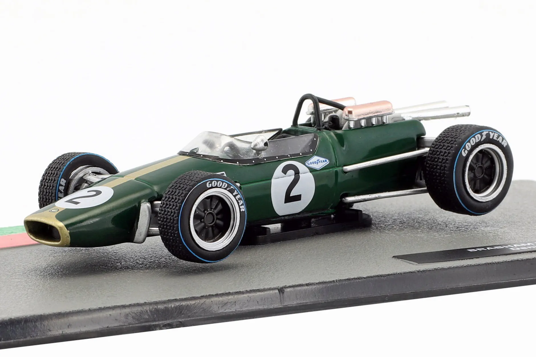Denis Hulme Brabham BT24 #2 Formel 1 Weltmeister 1967 1:43 Altaya