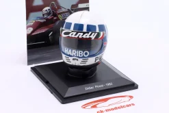 Didier Pironi #28 Scuderia Ferrari 126C2 Formel 1 1982 Helm 1:5 Spark Editions