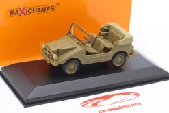 DKW Munga Baujahr 1955 satin khaki-grau 1:43 Minichamps