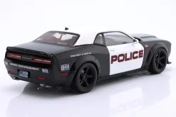 Dodge Challenger Demon Highway Police Baujahr 2023 schwarz / weiß 1:18 Solido