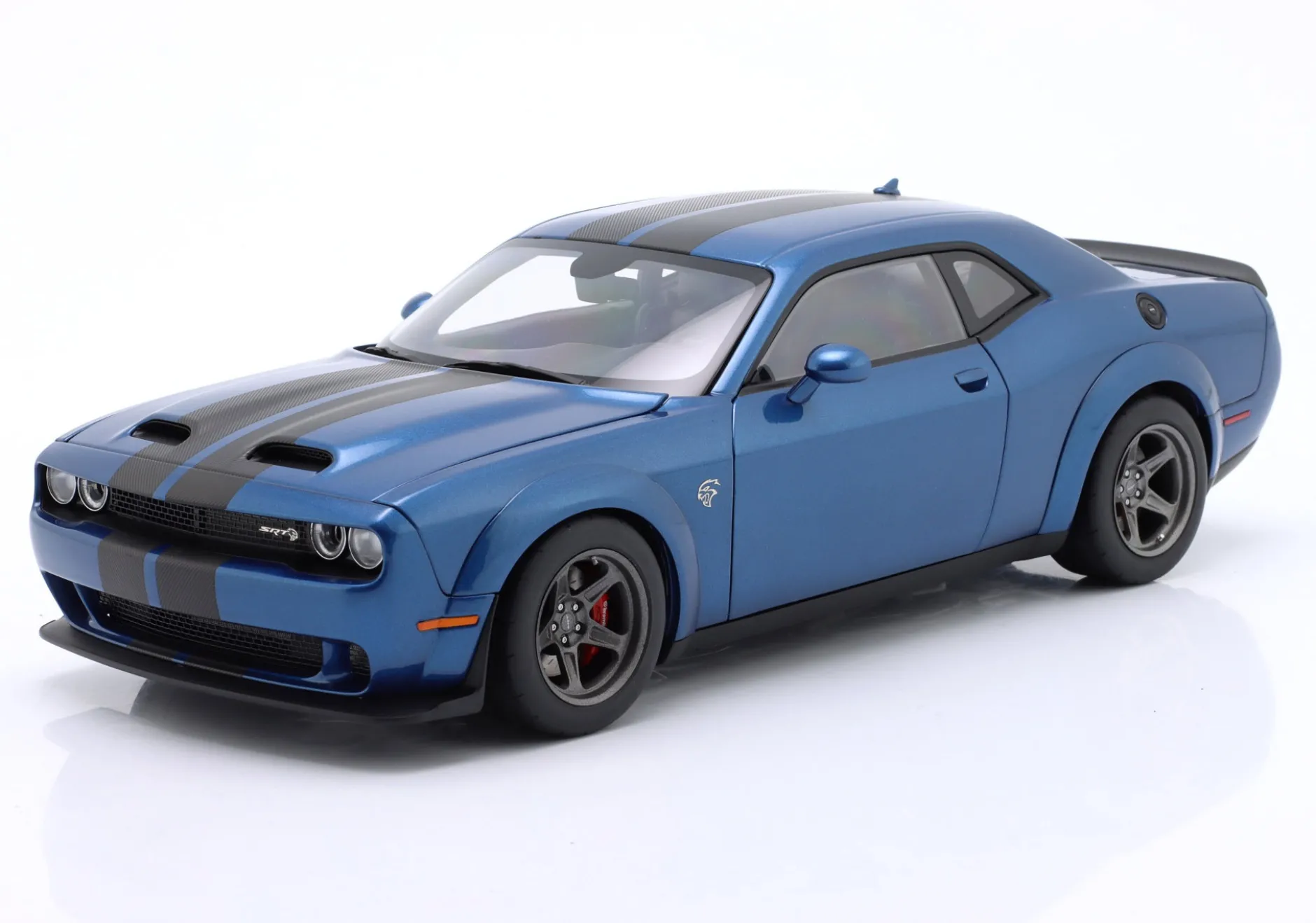 Dodge Challenger SRT Jailbreak Baujahr 2022 indigo blau 1:18 AUTOart
