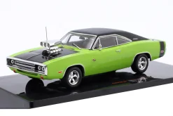 Dodge Charger R/T Baujahr 1970 hellgrün/schwarz 1:43 Ixo