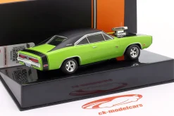 Dodge Charger R/T Baujahr 1970 hellgrün/schwarz 1:43 Ixo