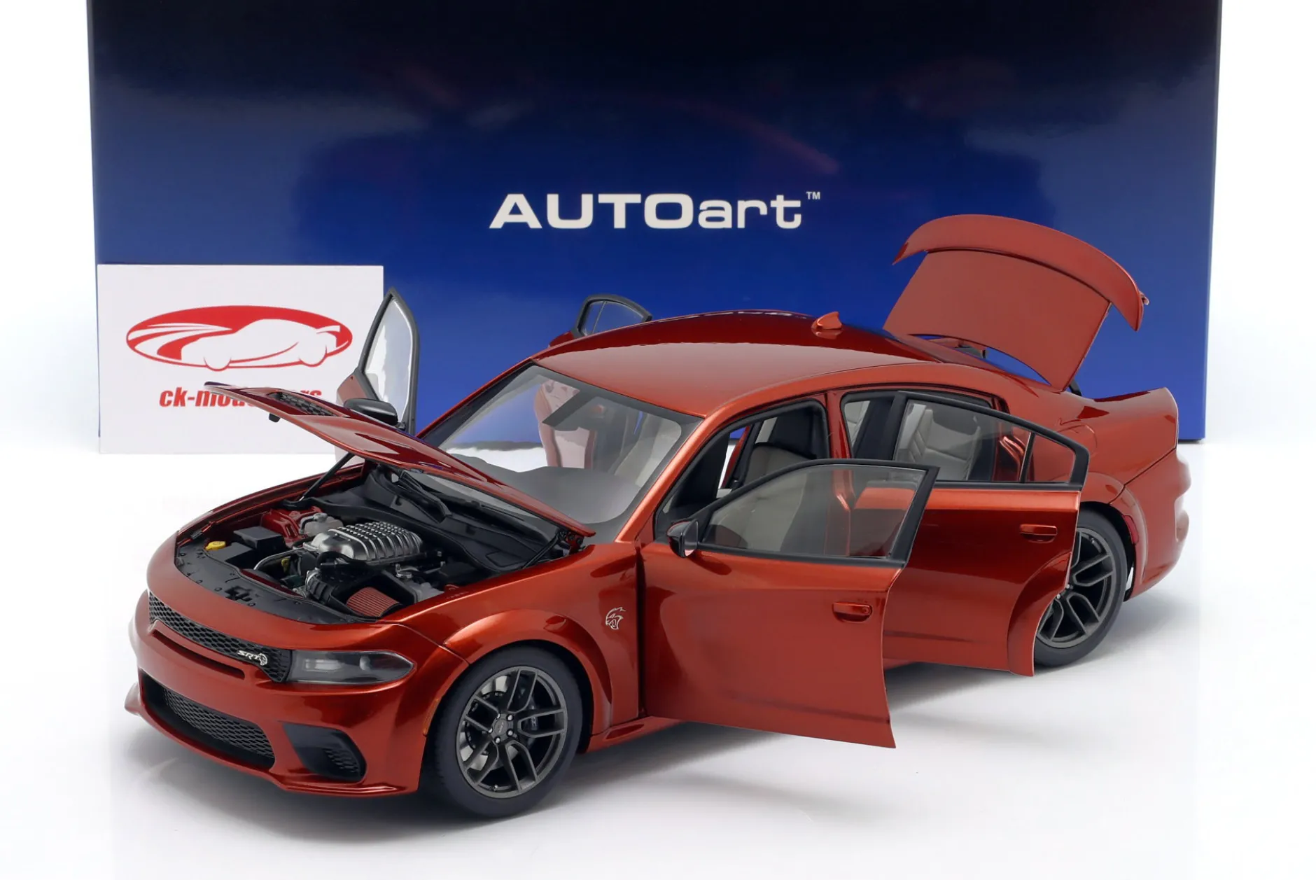 Dodge Charger SRT Hellcat Redeye Jailbreak zimtbraun 1:18 AUTOart