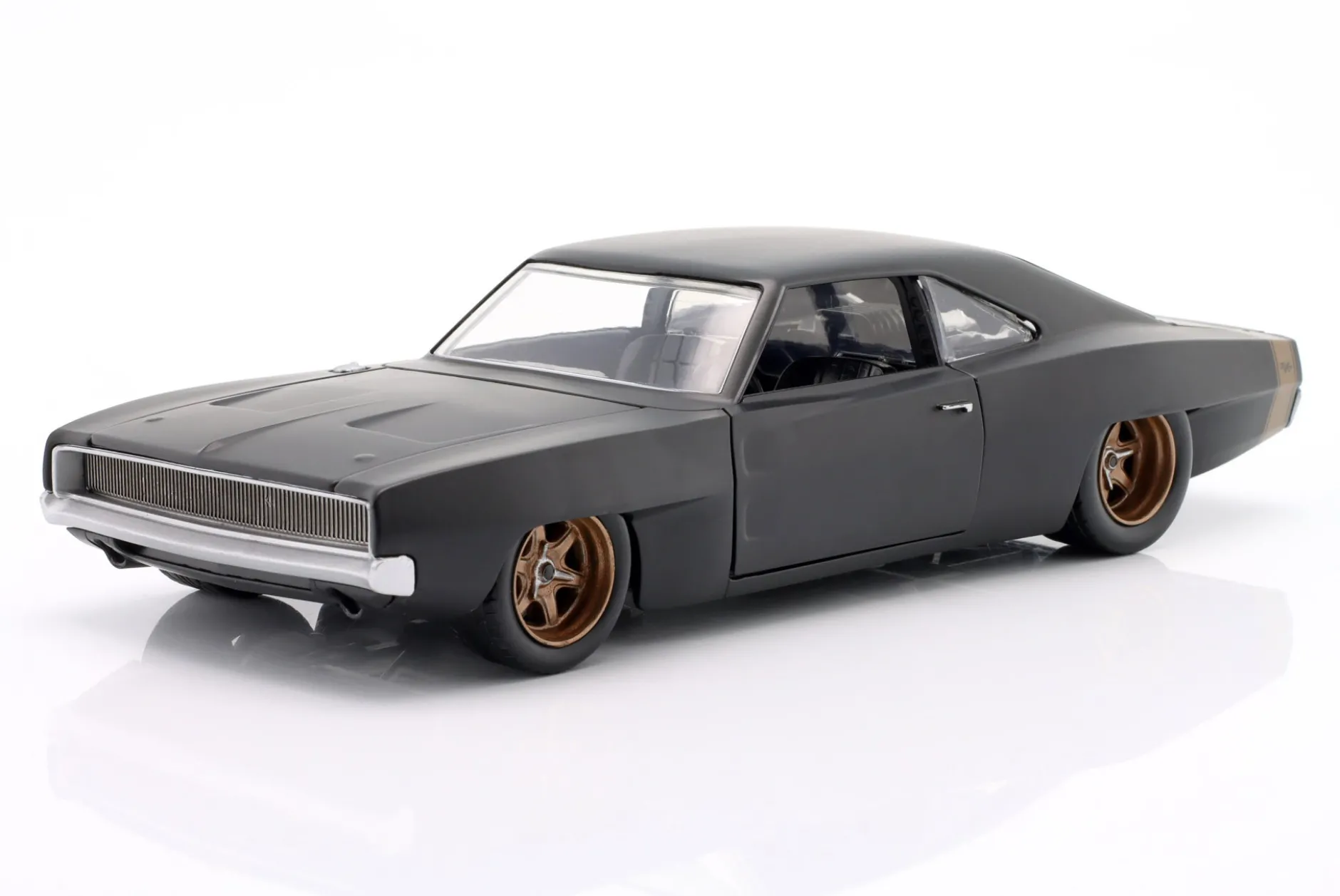 Dodge Charger Widebody 1968 Fast & Furious 9 (2021) mattschwarz 1:24 Jada Toys