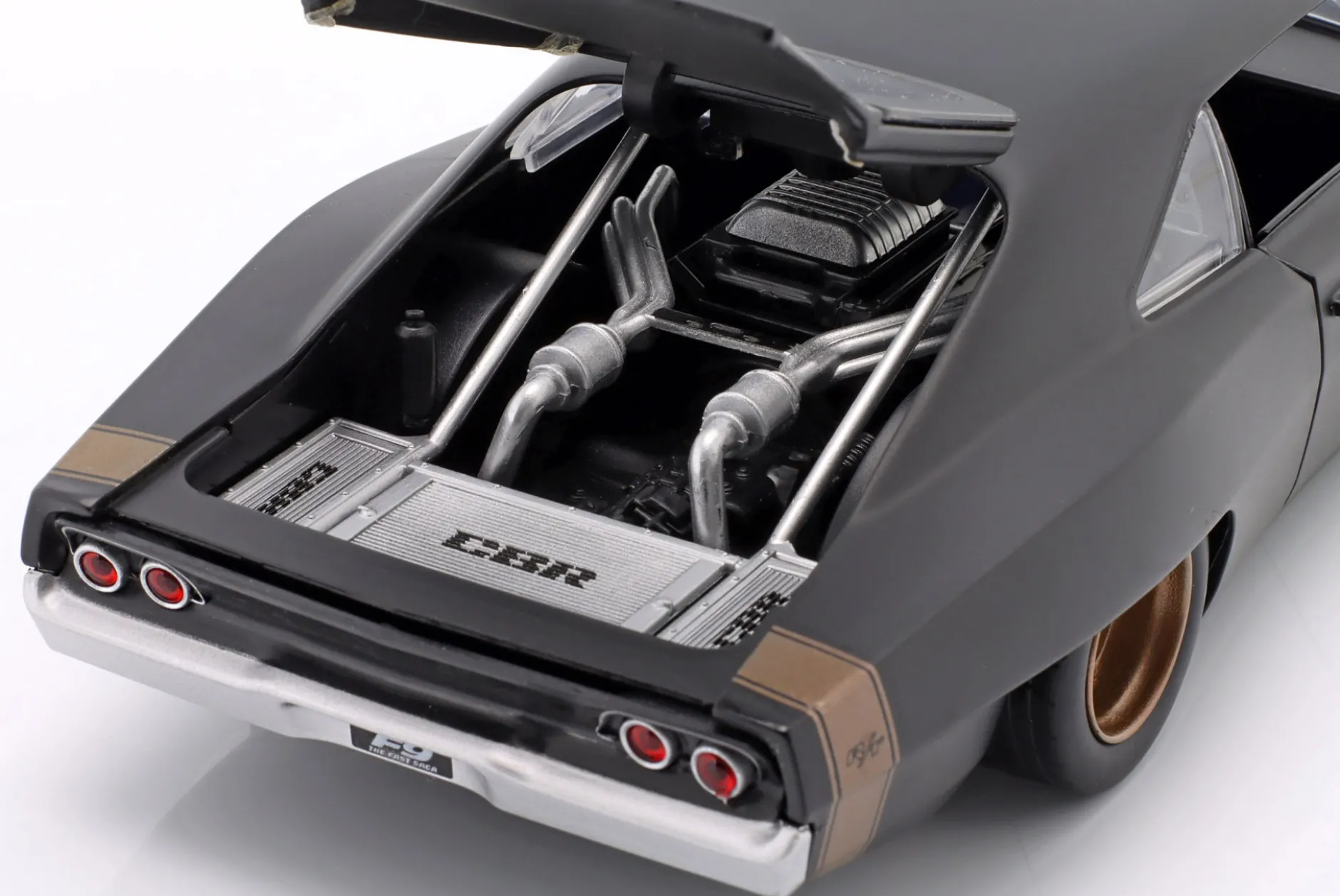 Dodge Charger Widebody 1968 Fast & Furious 9 (2021) mattschwarz 1:24 Jada Toys