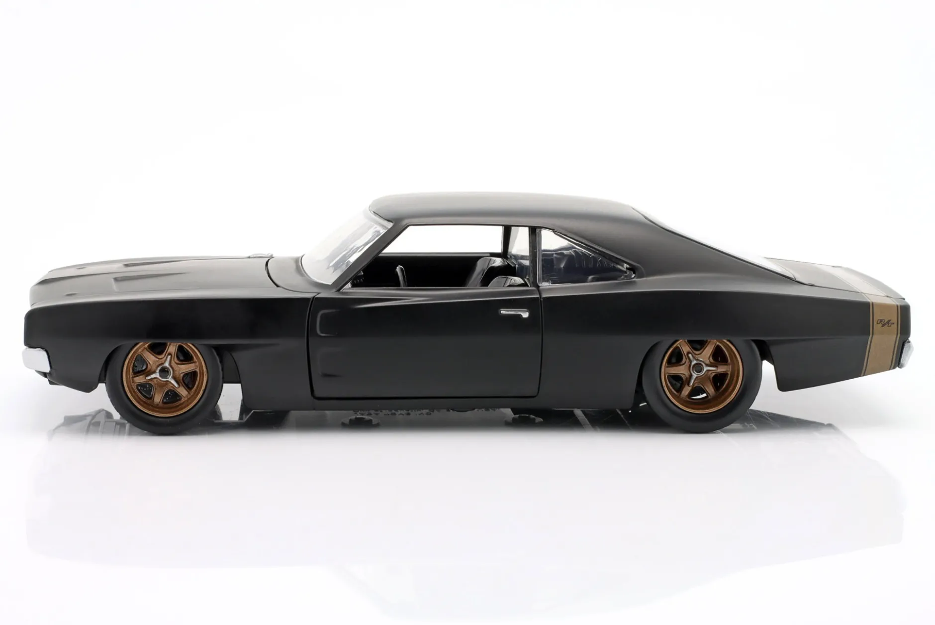 Dodge Charger Widebody 1968 Fast & Furious 9 (2021) mattschwarz 1:24 Jada Toys