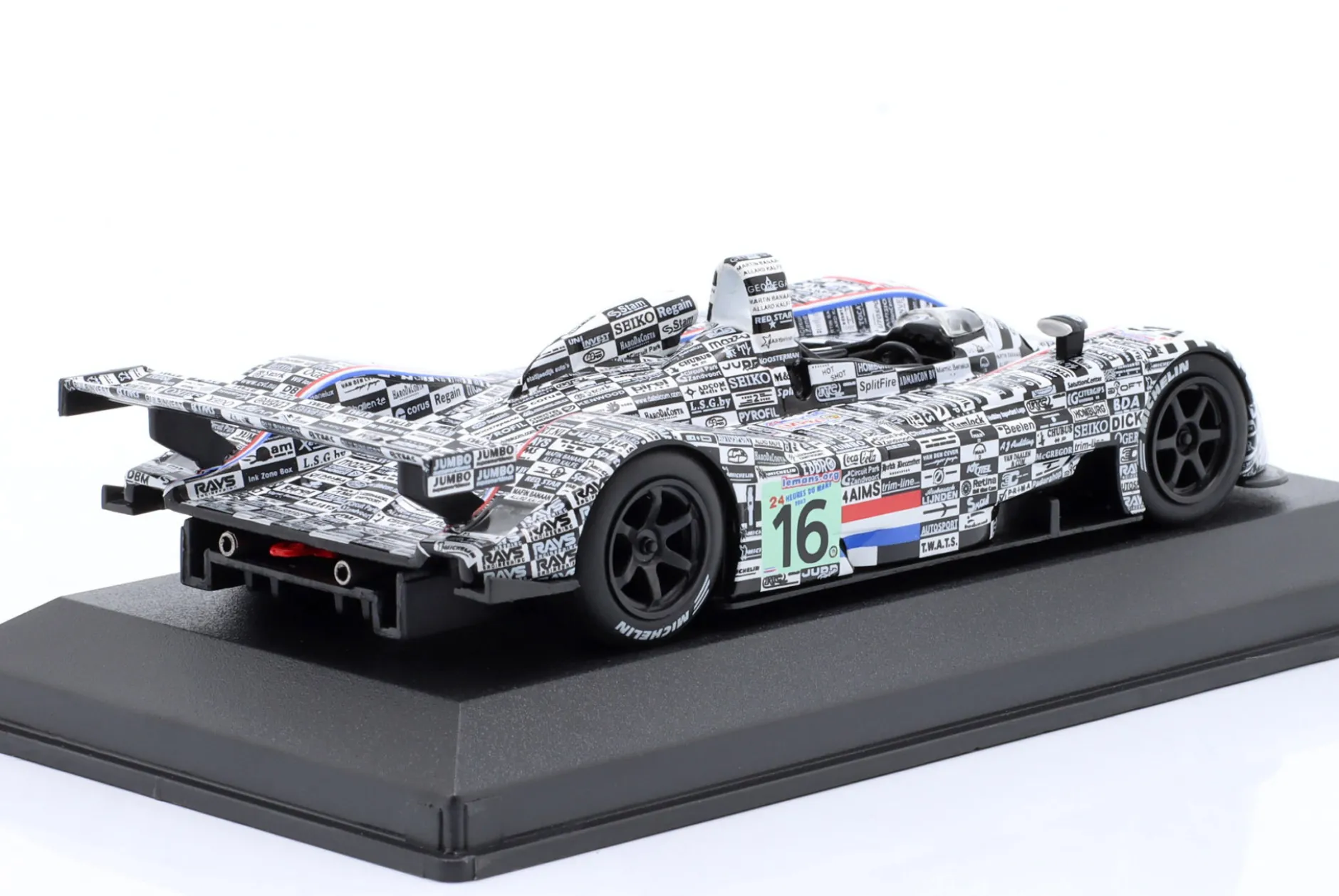 Dome S101 #16 8th 24h LeMans 2002 Lammers, Coronel, Hillebrand 1:43 Altaya