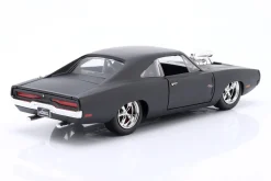 Dom's Dodge Charger 1970 Fast & Furious (2009) mattschwarz 1:24 Jada Toys