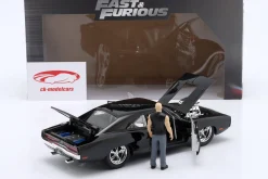 Dom's Dodge Charger R/T 1970 Film Fast & Furious (2001) mit Figur 1:24 Jada Toys