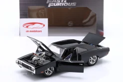 Dom's Dodge Charger R/T 1970 Filmreihe Fast & Furious schwarz 1:24 Jada Toys