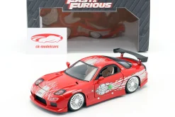 Dom's Mazda RX-7 Fast and Furious rot 1:24 Jada Toys