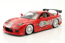 Dom's Mazda RX-7 Fast and Furious rot 1:24 Jada Toys