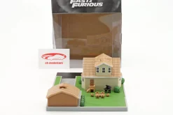 Dom Toretto's Haus mit Garage Fast & Furious Diorama-Set Jada Toys