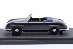 Drews VW Sport-Cabriolet Baujahr 1949 schwarz 1:43 AutoCult