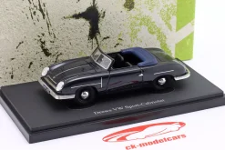 Drews VW Sport-Cabriolet Baujahr 1949 schwarz 1:43 AutoCult