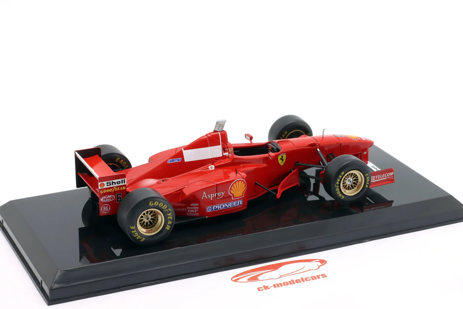 Eddie Irvine Ferrari F310B #6 Formel 1 1997 1:24 Premium Collectibles