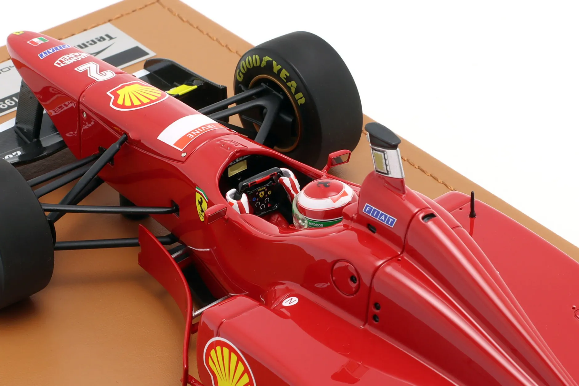 Eddie Irvine Ferrari F310 #2 4th San Marino GP Formel 1 1996 1:18 Tecnomodel