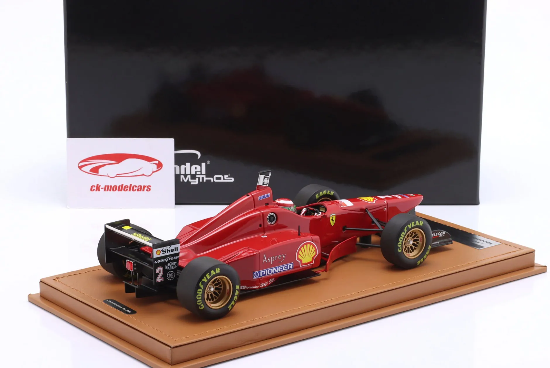Eddie Irvine Ferrari F310 #2 4th San Marino GP Formel 1 1996 1:18 Tecnomodel