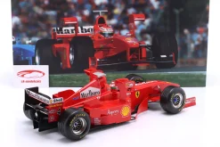 Eddie Irvine Ferrari F300 Tower Wings #4 3rd Imola GP Formel 1 1998 1:12 WERK83