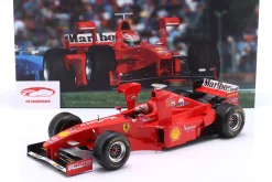 Eddie Irvine Ferrari F300 Tower Wings #4 3rd Imola GP Formel 1 1998 1:12 WERK83