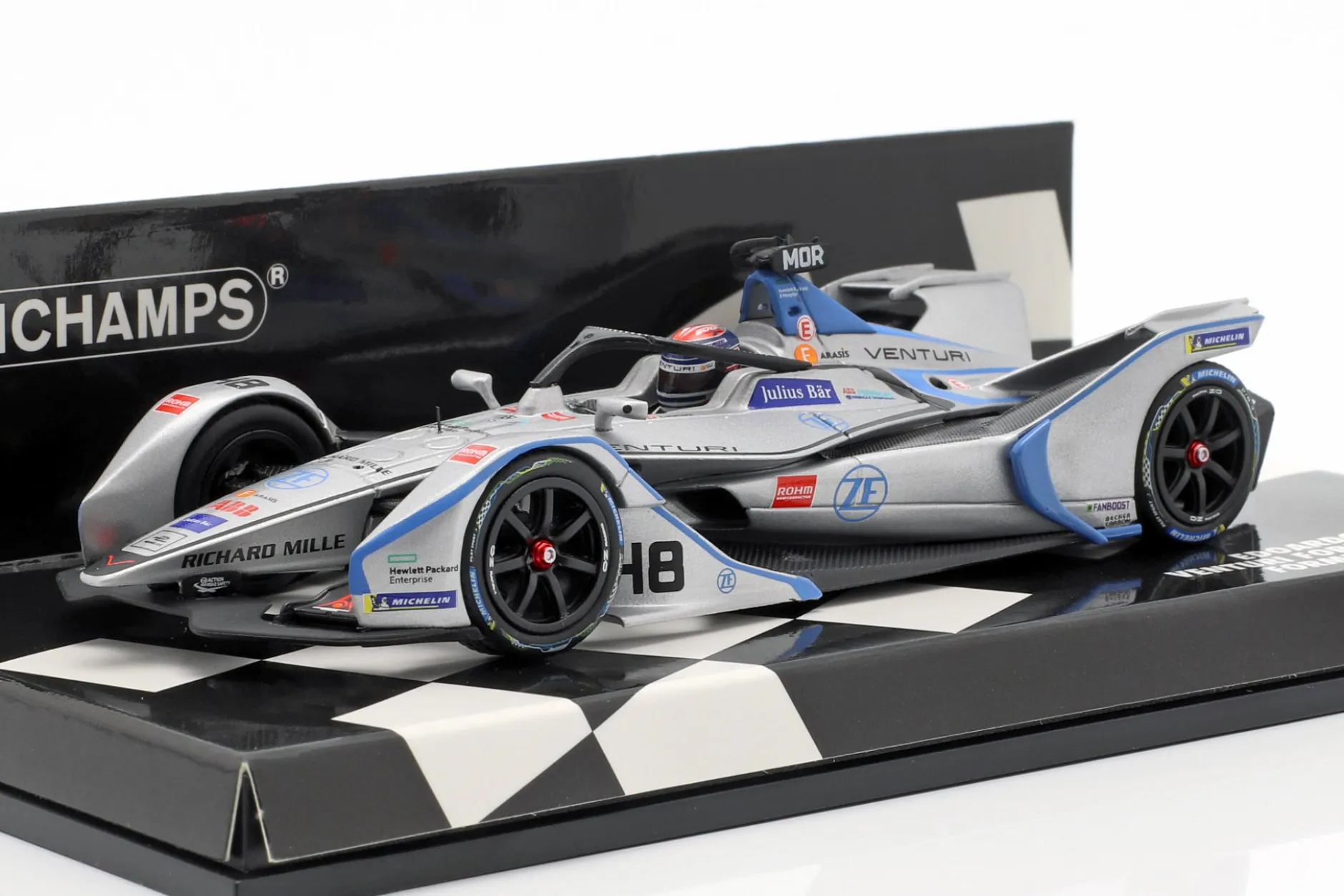 Edoardo Mortara Venturi VFE05 #48 Formel E Saison 5 2018/19 1:43 Minichamps
