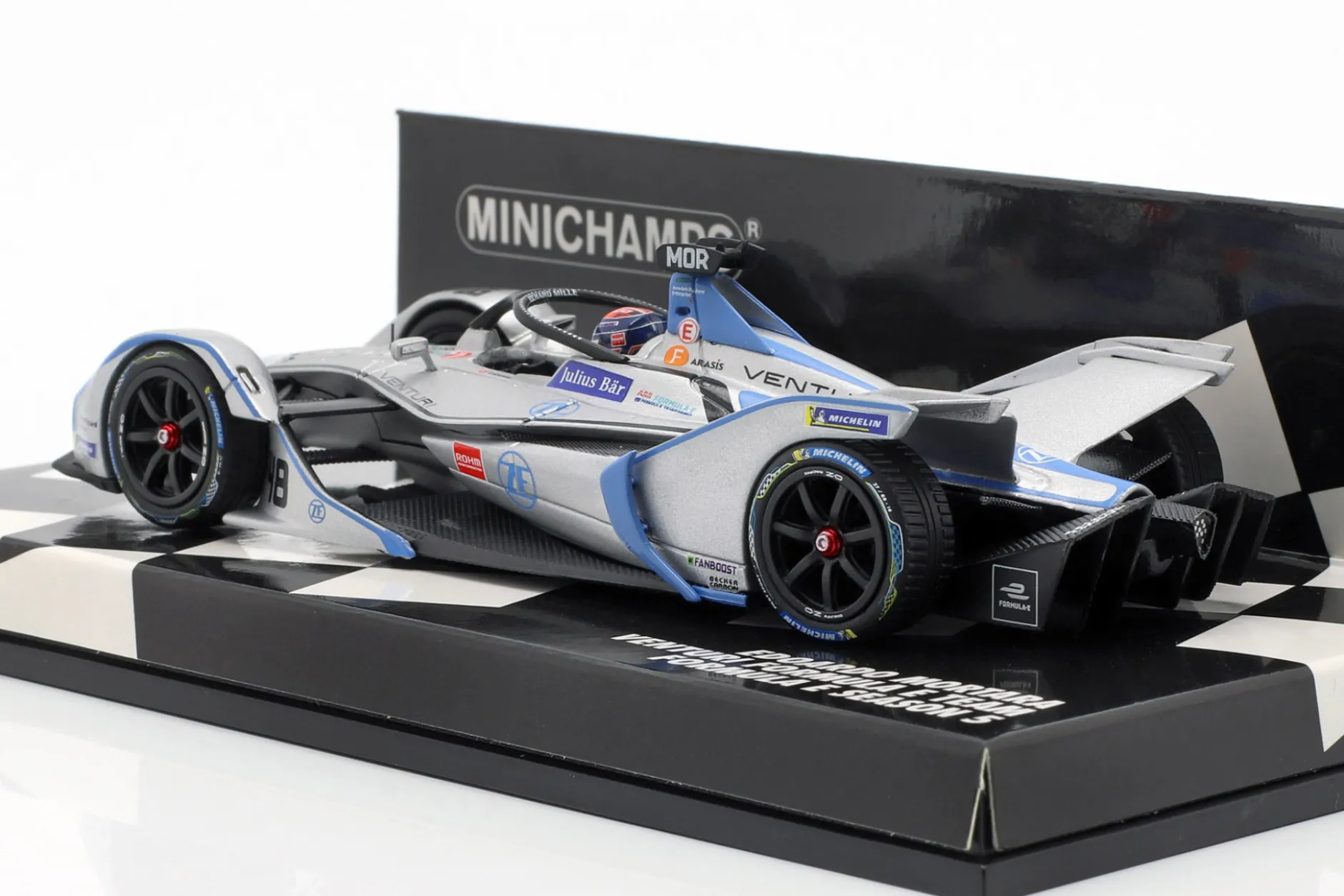 Edoardo Mortara Venturi VFE05 #48 Formel E Saison 5 2018/19 1:43 Minichamps