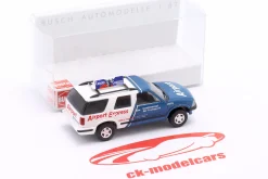 Einsatzfahrzeug Airport Express Chicago 2016 dunkelblau / weiß 1:87 Busch