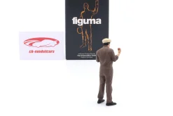 Einweiser mit braunem Overall - Figur 1:18 Figurenmanufaktur