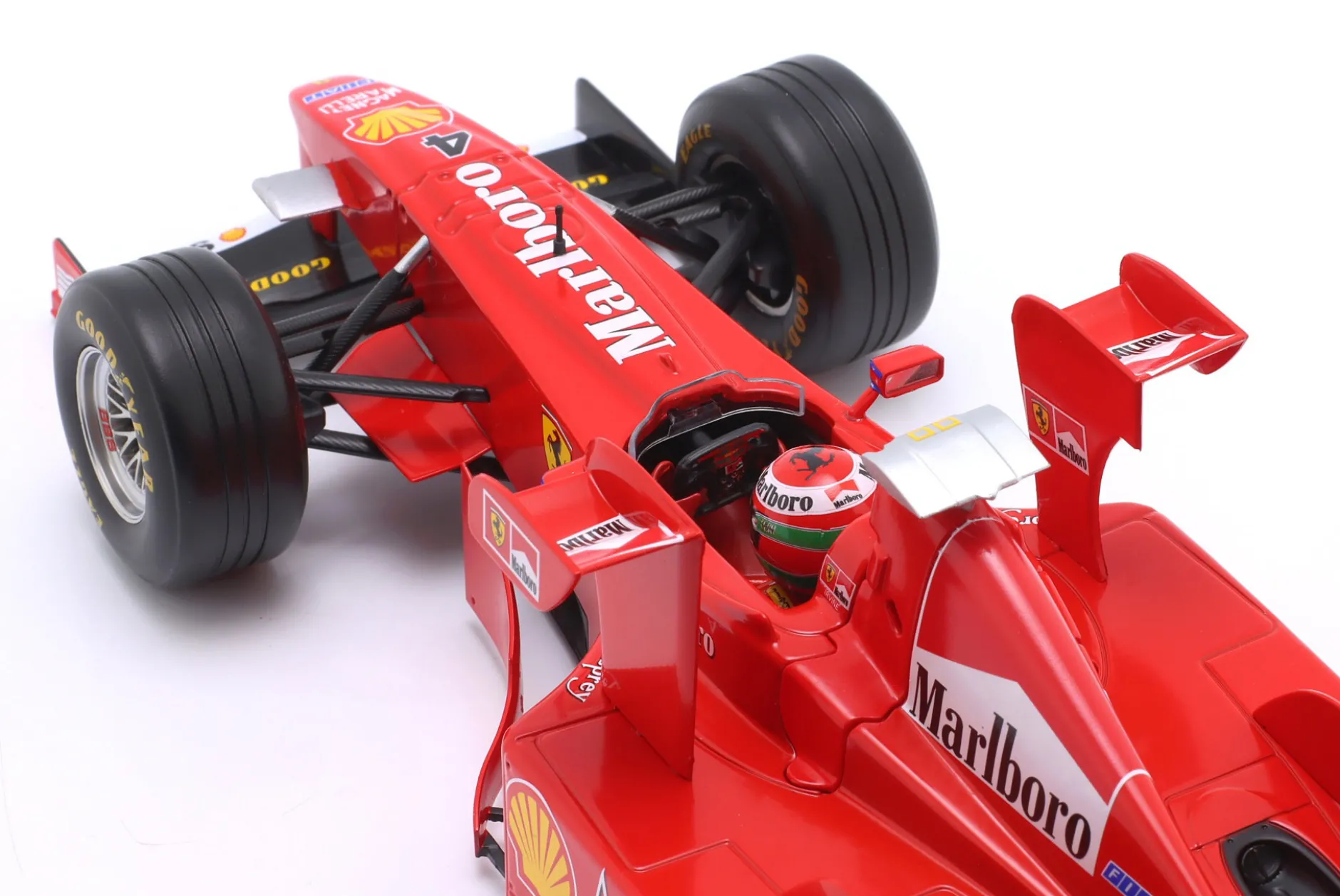 E. Irvine Ferrari F300 Tower Wings #4 3rd Imola GP Formel 1 1998 1:18 WERK83