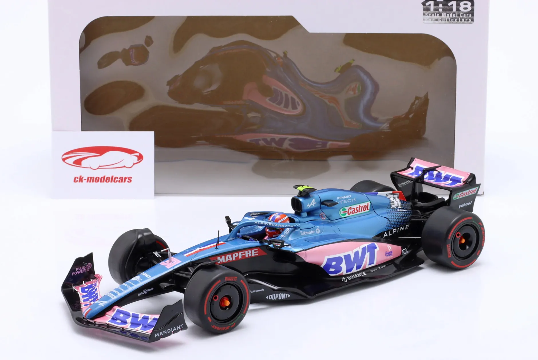 Esteban Ocon Alpine A522 #31 Australien GP Formel 1 2022 1:18 Solido