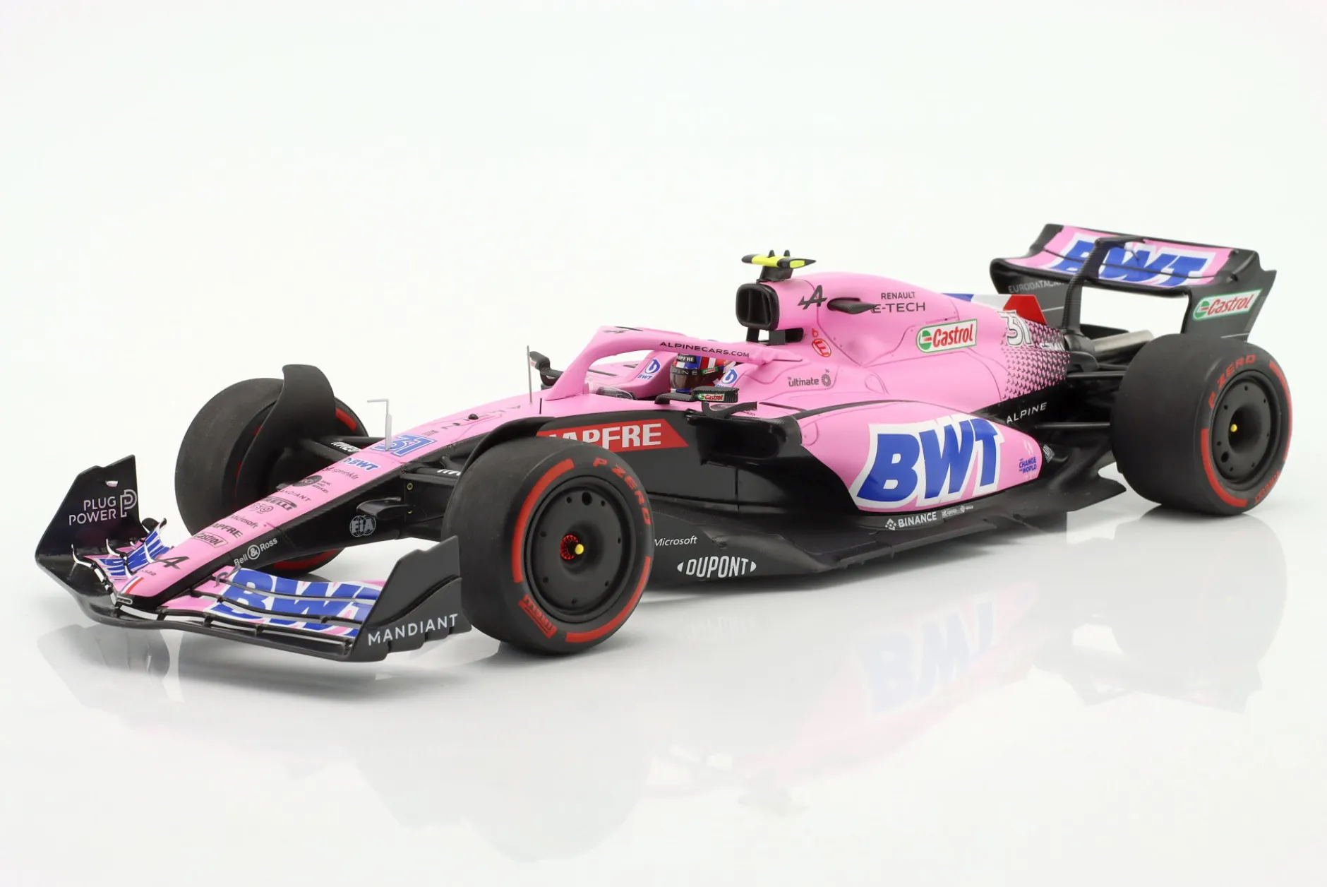 Esteban Ocon Alpine A522 #31 Bahrain GP Formel 1 2022 1:18 Spark