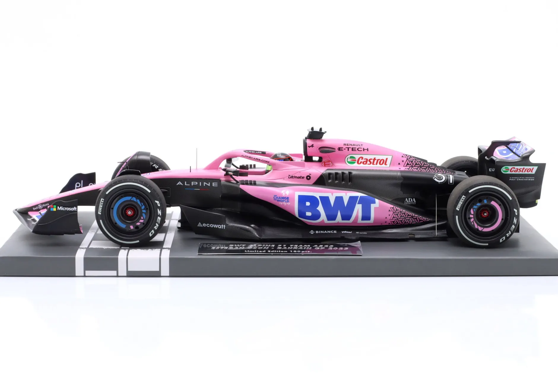 Esteban Ocon Alpine A523 #31 Bahrain GP Formel 1 2023 1:18 Minichamps