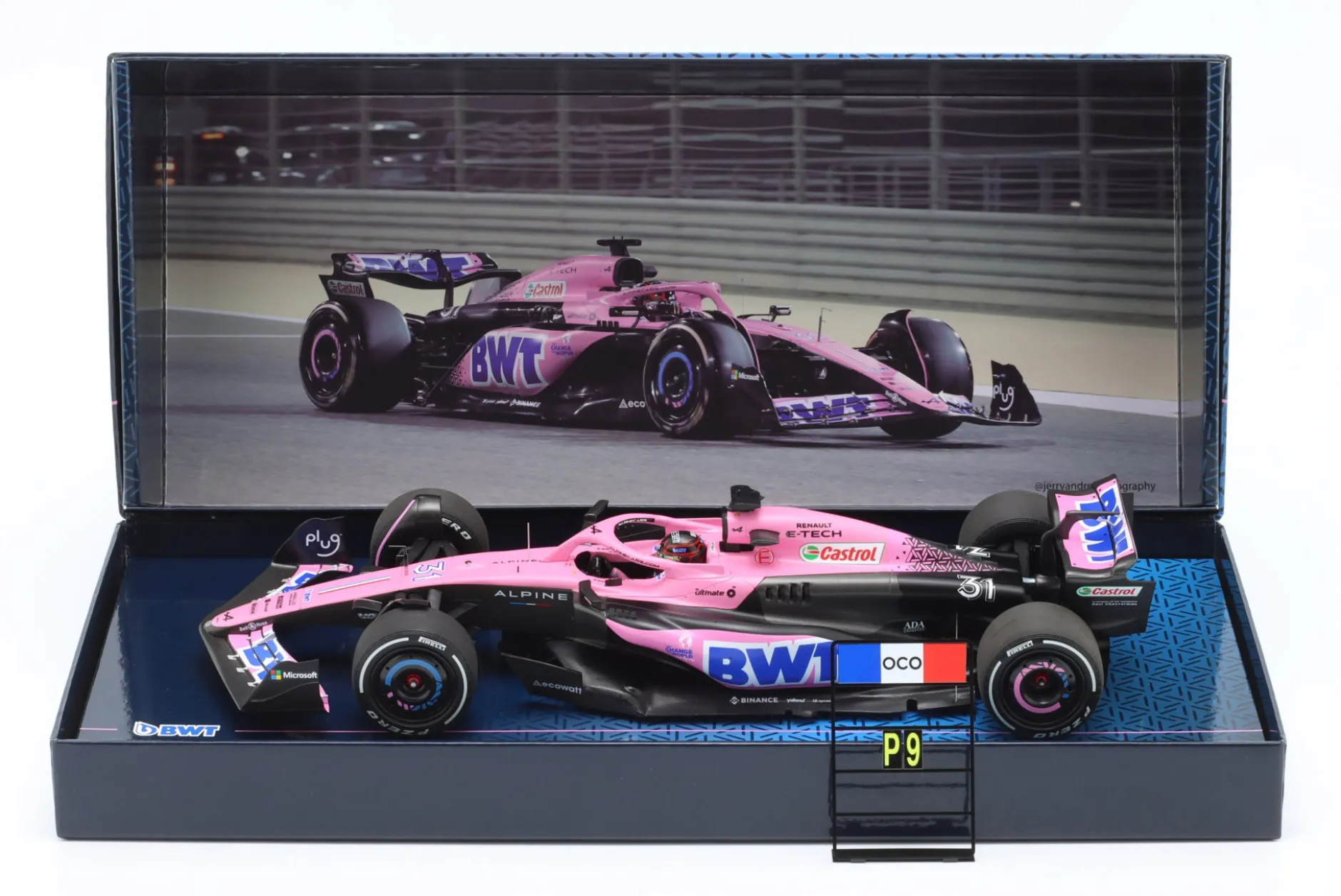 Esteban Ocon Alpine A523 #31 Bahrain GP Formel 1 2023 1:18 Minichamps