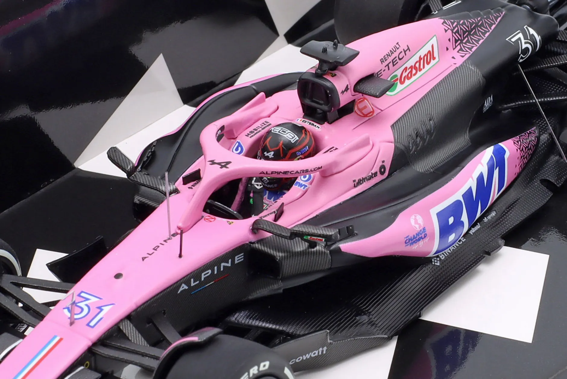 Esteban Ocon Alpine A523 #31 Bahrain GP Formel 1 2023 1:43 Minichamps