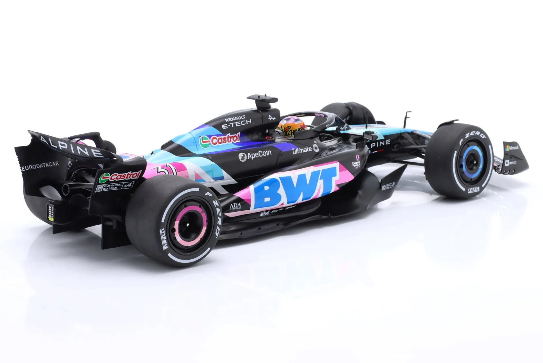 Esteban Ocon Alpine A524 #31 Miami GP Formel 1 2024 1:18 Solido
