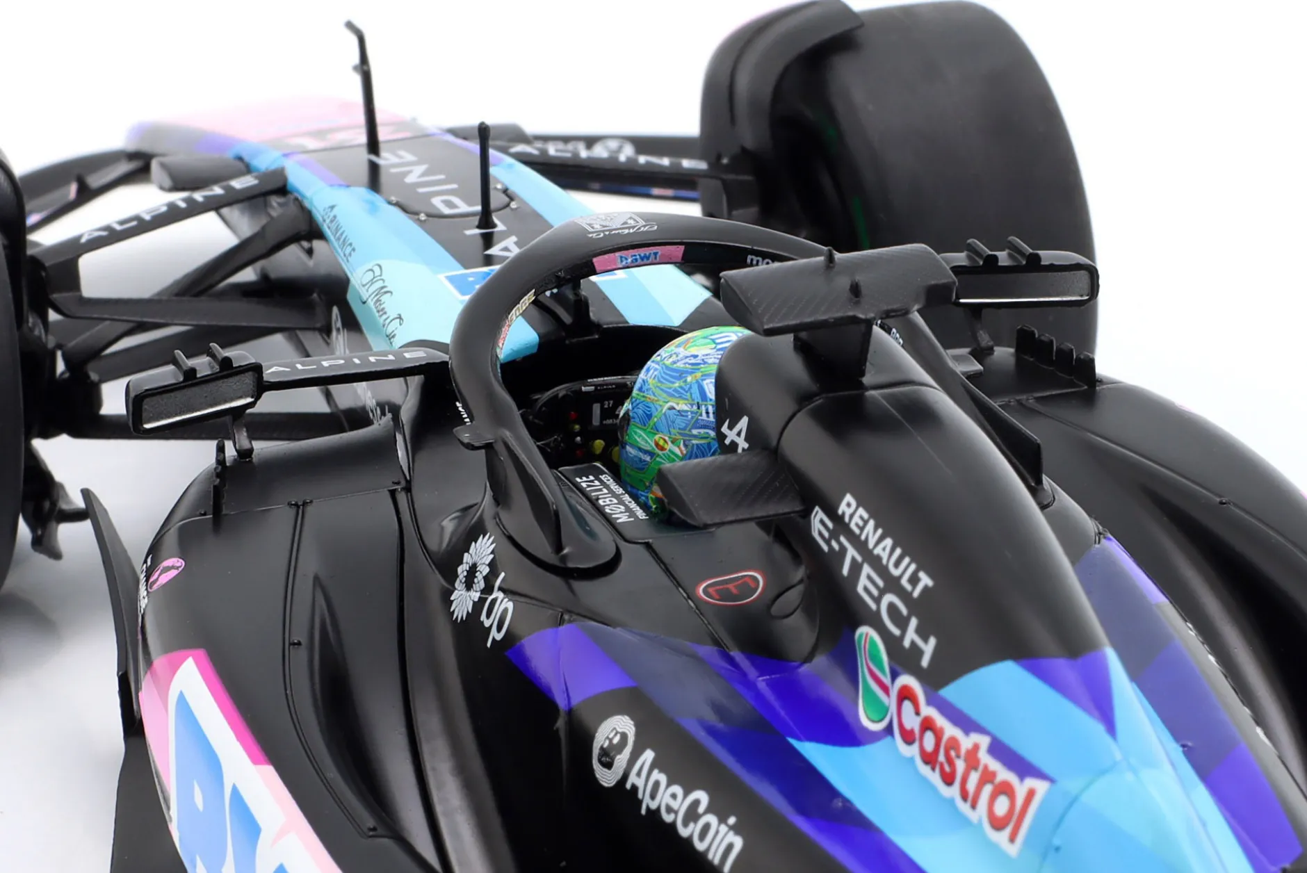 Esteban Ocon Alpine A524 #31 2nd Brasilien GP Formel 1 2024 1:18 Solido