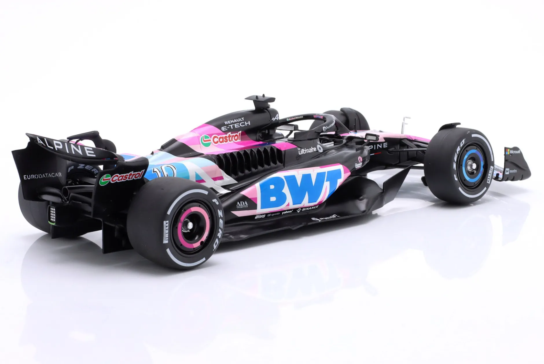Esteban Ocon Alpine A524 #31 Presentation Car Formel 1 2024 1:18 Solido