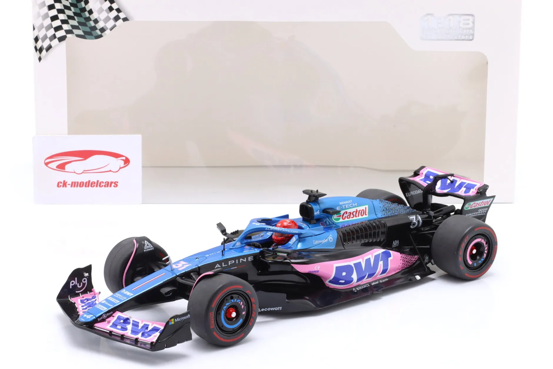 Esteban Ocon Alpine A523 #31 3rd Monaco GP Formel 1 2023 1:18 Solido