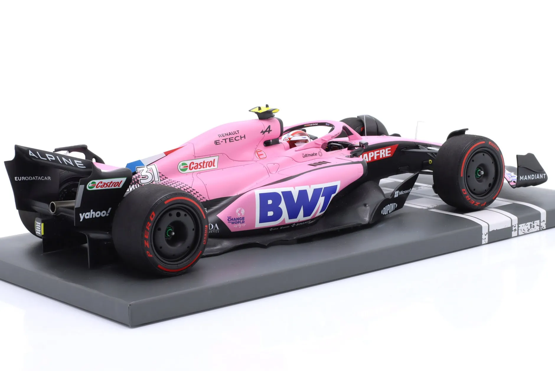 Esteban Ocon Alpine A522 #31 7th Bahrain GP Formel 1 2022 1:18 Minichamps