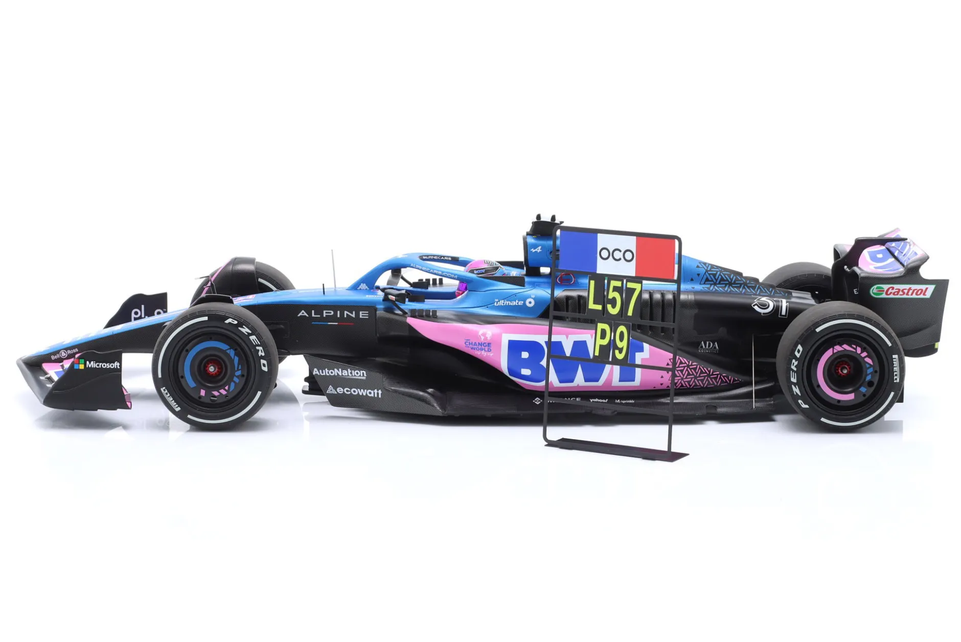 Esteban Ocon Alpine A523 #31 9th Miami GP Formel 1 2023 1:18 Minichamps