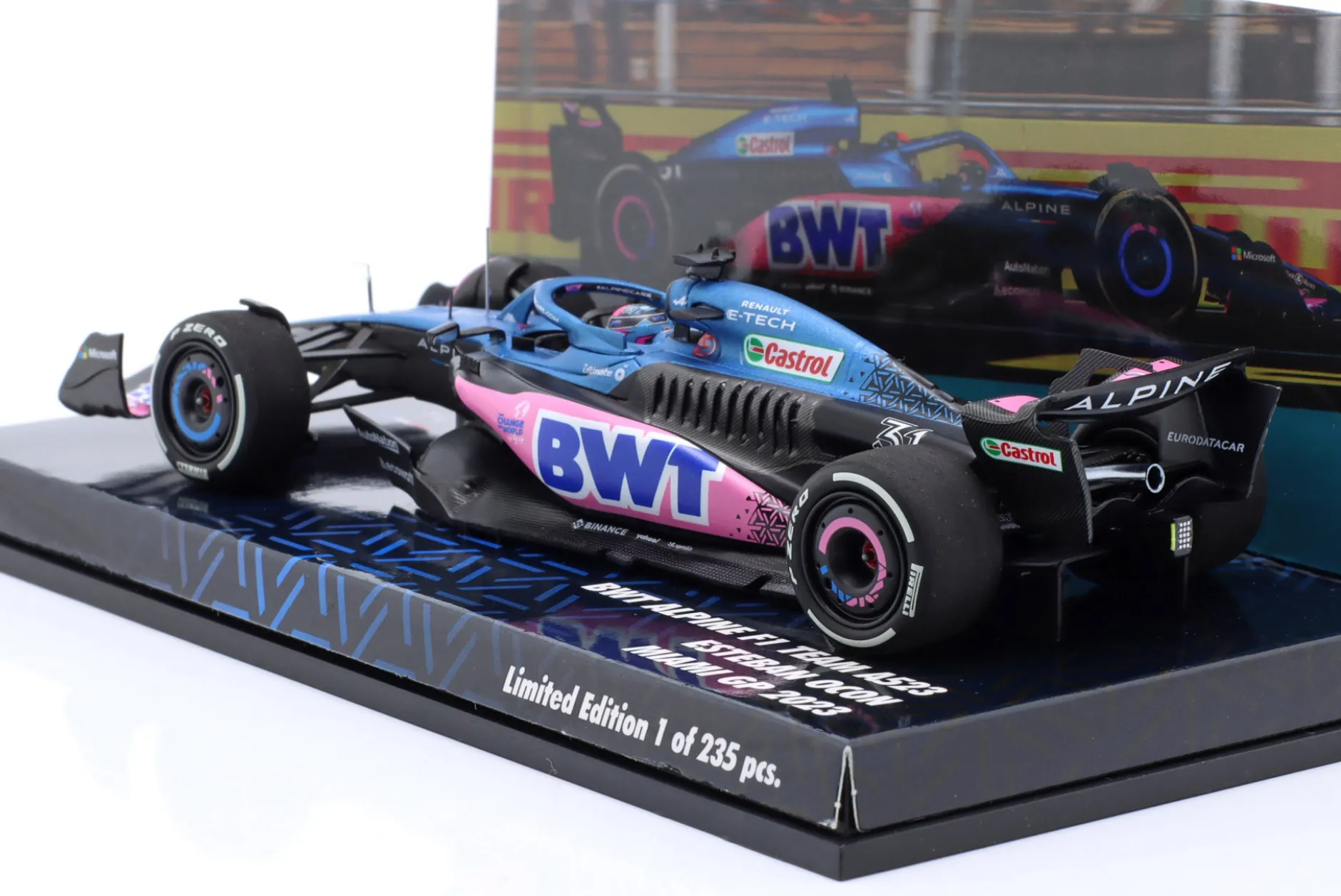 Esteban Ocon Alpine A523 #31 9th Miami GP Formel 1 2023 1:43 Minichamps
